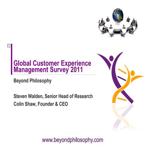 2011 Global Customer Experience Management Survey