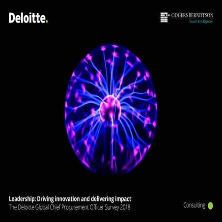 The Global Chief Procurement Officer Survey 2018
