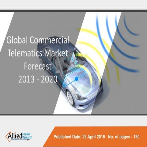 Global Commercial Telematics Market - Size, Share, Global Trends, Company Pro...