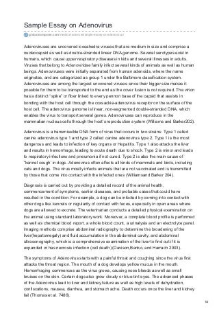 Adenovirus pathogenesis image