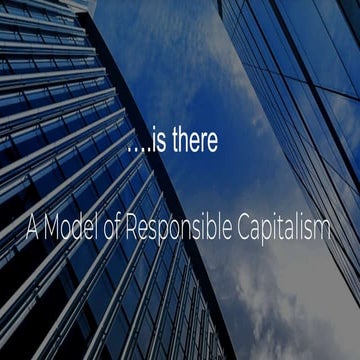 The Mature Corporation: a Model of Responsible Capitalism