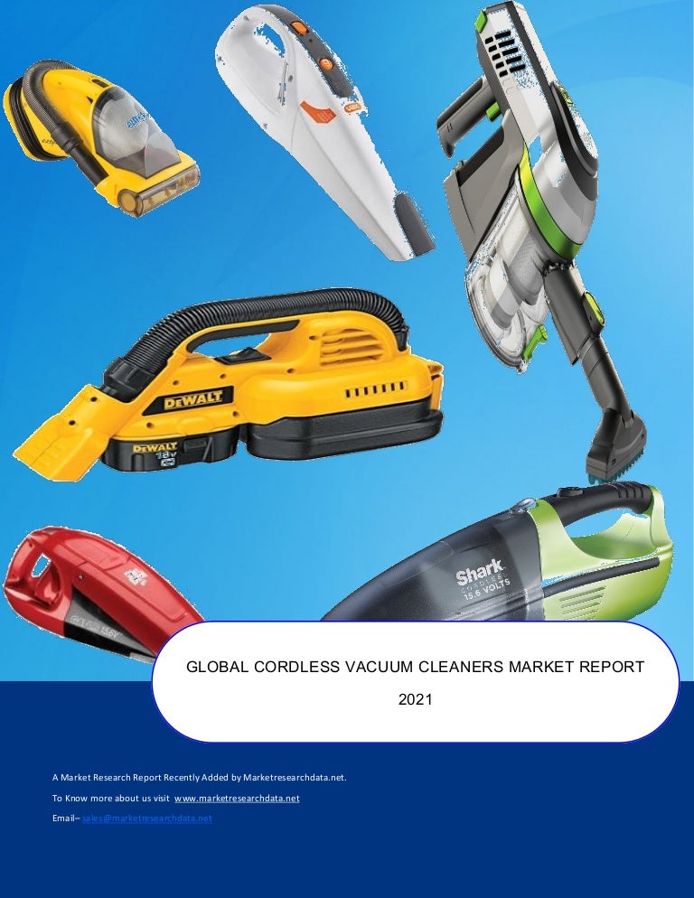 Global cordless vacuum cleaners market