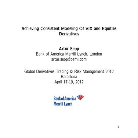 Implied volatility explanation | DOC