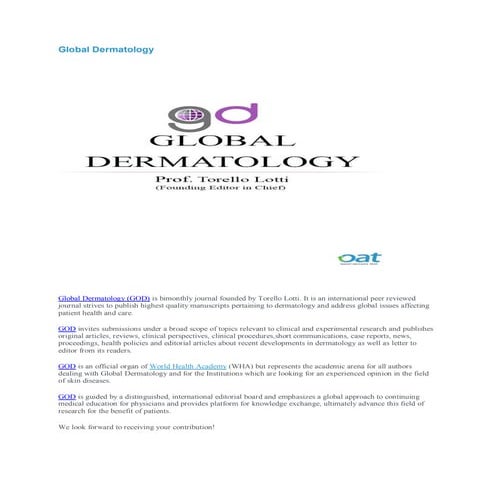 Journal of dermatology | PPSX
