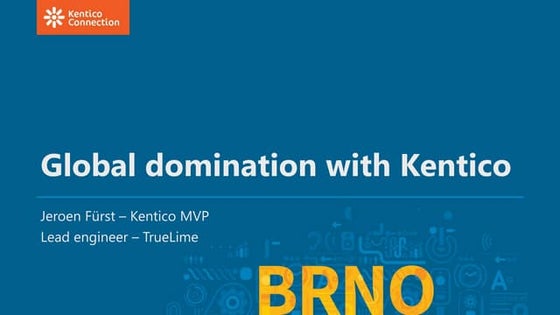 Kentico CMS Demo Standard | PPT