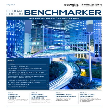 Sewells Group Global Edition Benchmarker May 2016