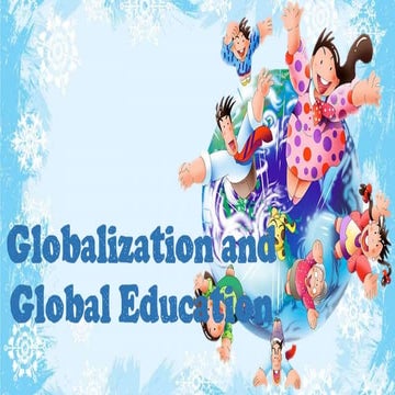 Globalization and Global education