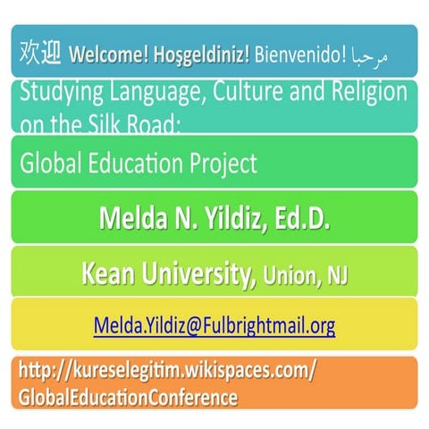 Global education Conference p1