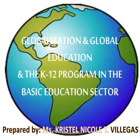 Global Education and Globalization