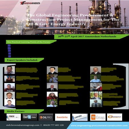 THE GLOBAL ENGINEERING PROCUREMENT & CONSTRUCTION PROJECT MANAGEMENT FOR THE ...