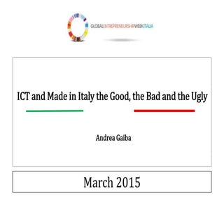 Made in Italy and ICT: the Good, th...