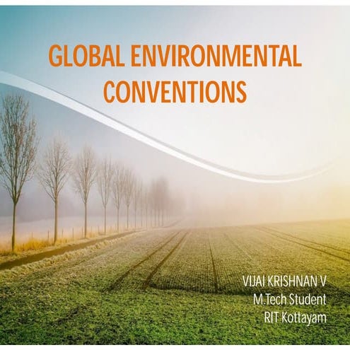 Global Environmental Conventions