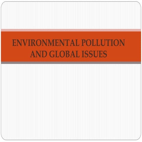 ENVIRONMENTAL HAZARDS | PPTX