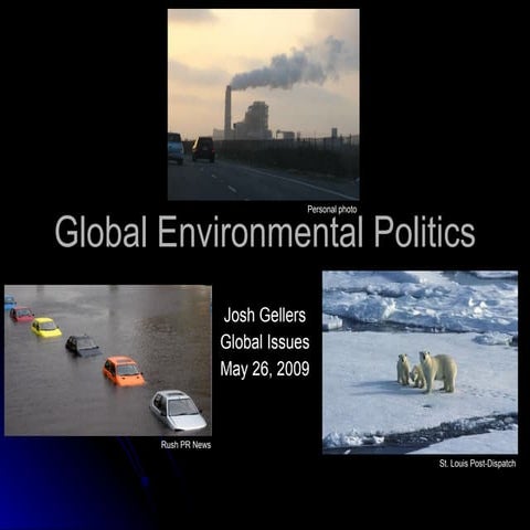 Global Environmental Politics | PPT