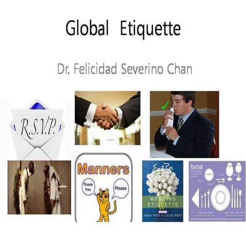PPT Presentation corporate etiquette by Nakentoh | PPTX