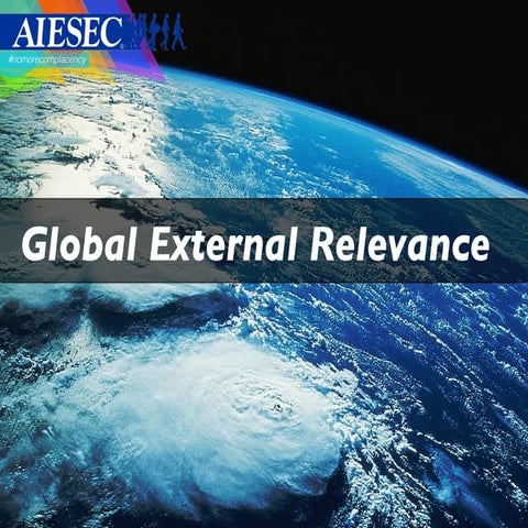 AIESEC Global External Relevance 