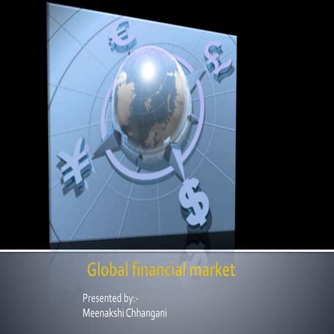 Global financial market