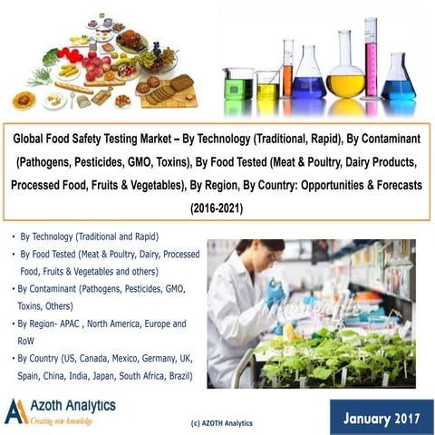 Food Safety Testing | PDF
