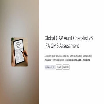 Forbes Standards with eAuditor Audits & Inspections | PDF