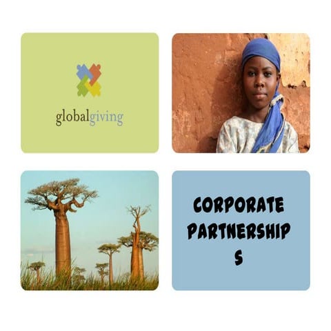 GlobalGiving's Approach to Building Corporate Partnerships
