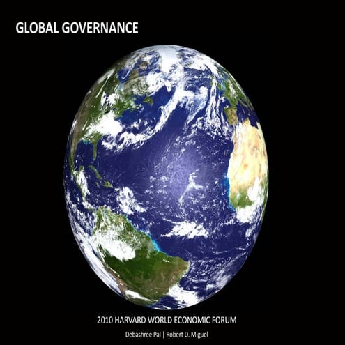 Global Governance (2010 Harvard World Economic Forum)
