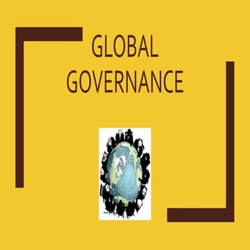 Global governance