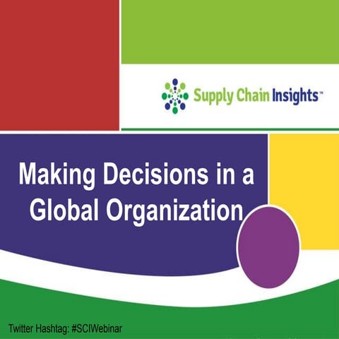 Defining The Global Organization Webinar Deck