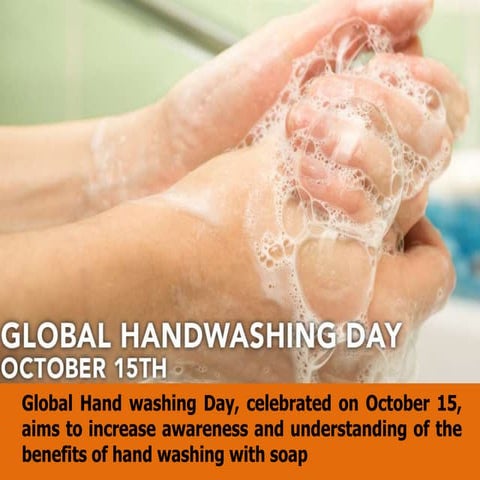 Global hand washing day
