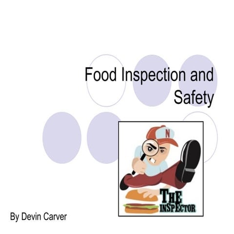 Food safety a introduction | PPT