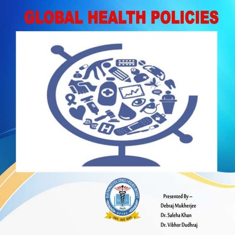 Global health policy - Overview