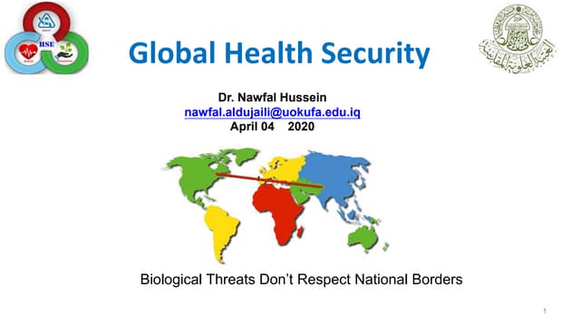 Global health security  2020 