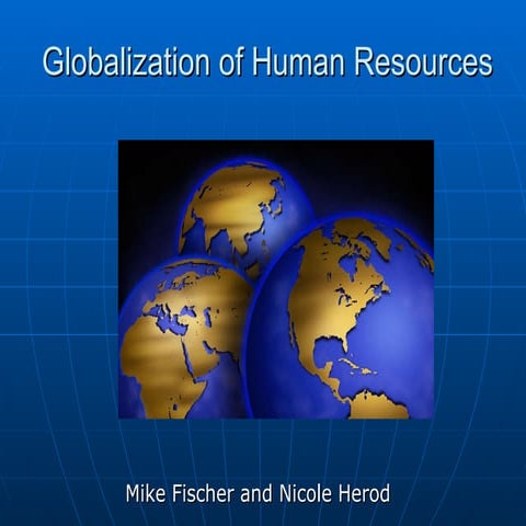 Global Human Resources Update 2.26.07