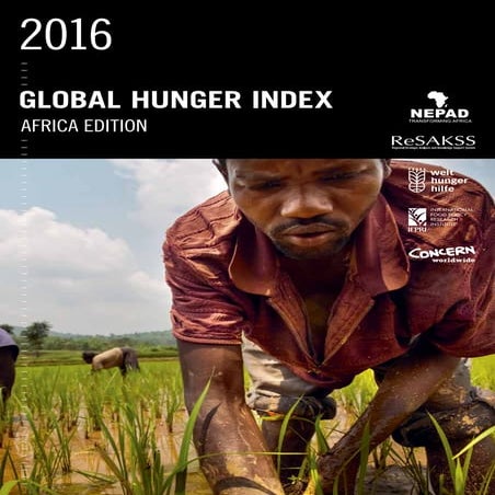 Global Hunger index   Africa edition 2016