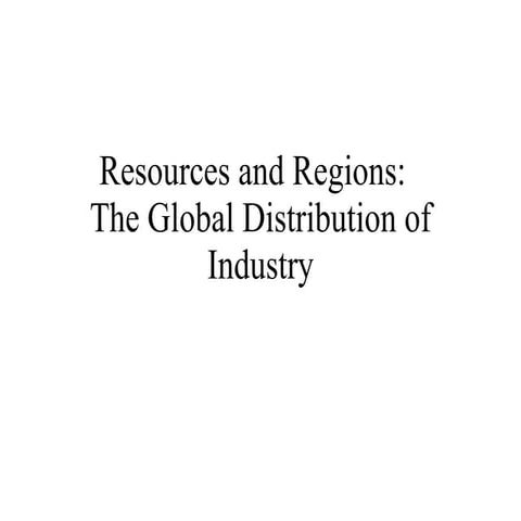 Global Industry