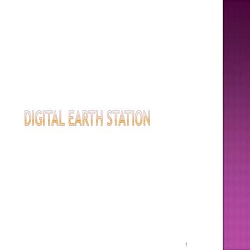 Digital Earth Station  