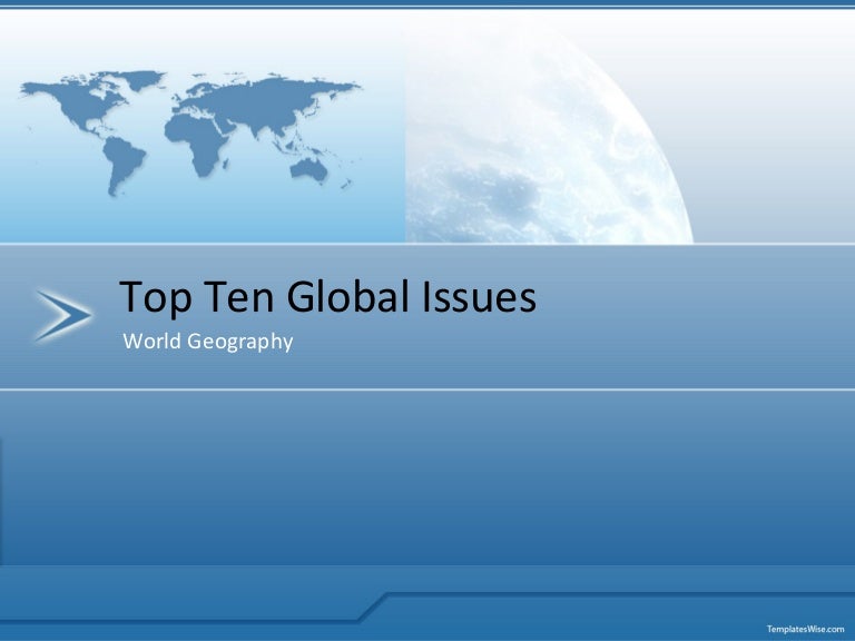 global issues global issues, Presentation templates