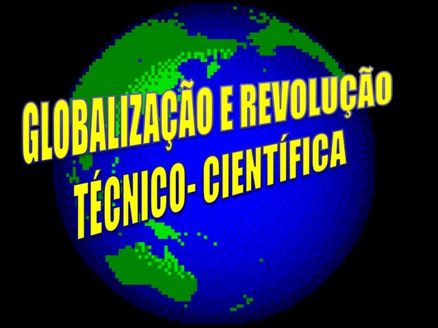 Globalização e revolução cientifica