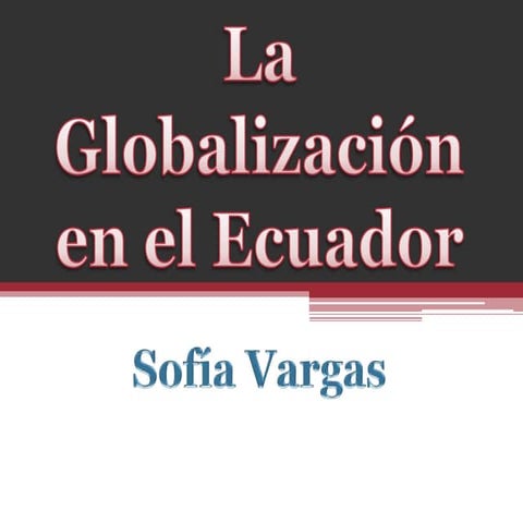 Globalización