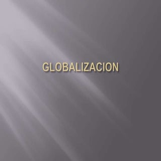 Globalizacion