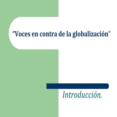 Globalizacion capitalista