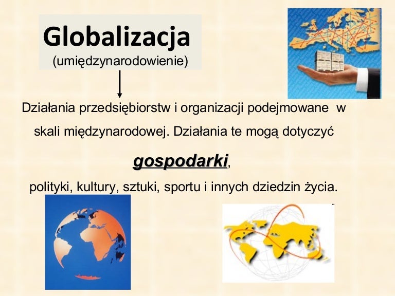 Globalizacja gospodarki
