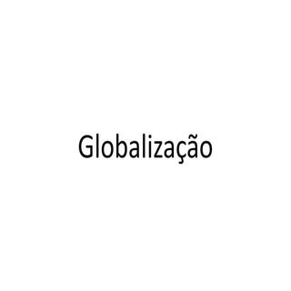 Globalização