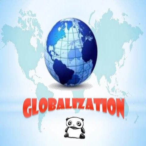 Globalization:pros and cons