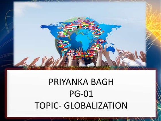 Impact of globalization | PPT