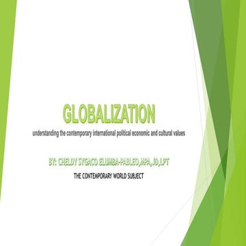 Globalization