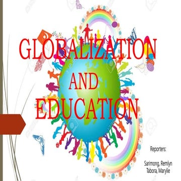Globalization and Education