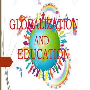 globalization and education sociology of education