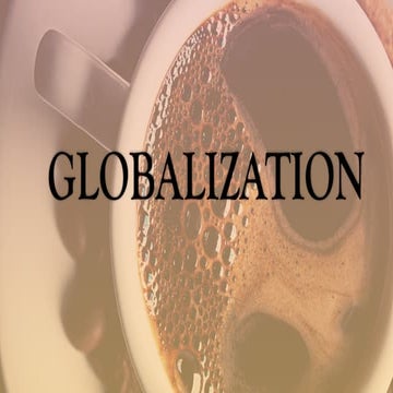 GLOBALIZATION in the real world_social science
