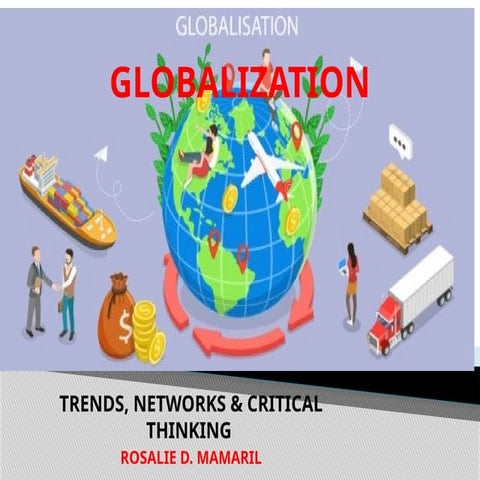 GLOBALIZATION powerpoint presentation ppt