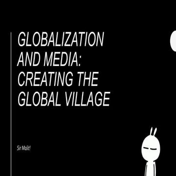 Globalization and media